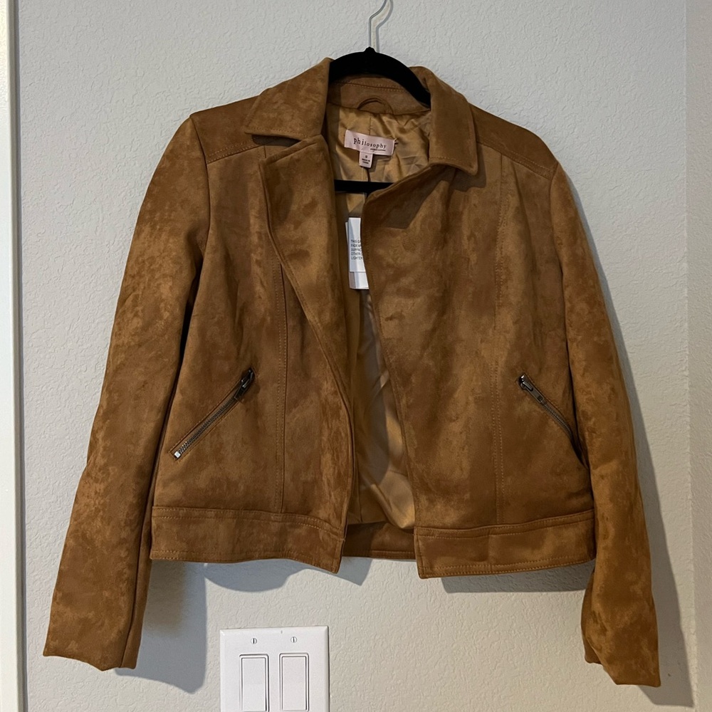Suede Tan Jacket